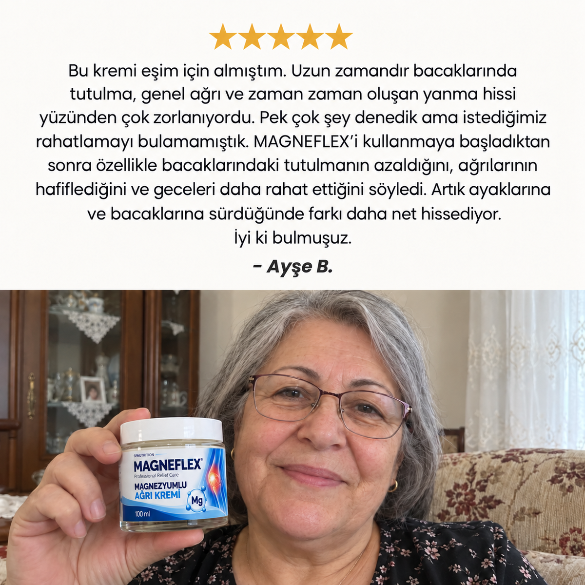 Magneflex Magnezyumlu Ağrı Kremi