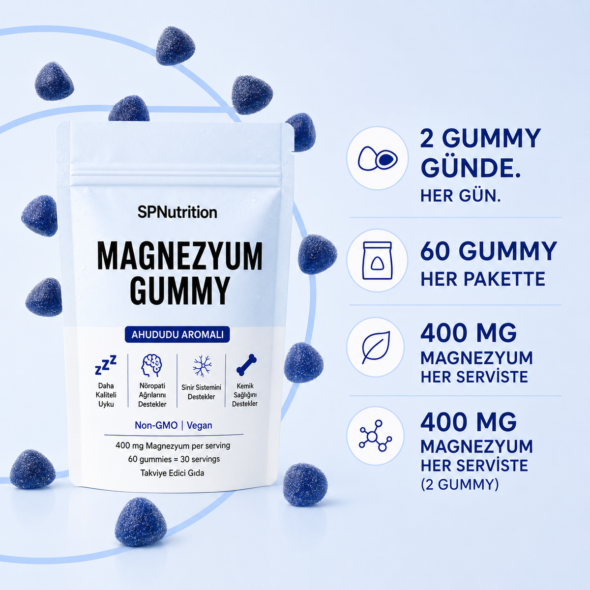 SPnutrion Magnezyum Gummy